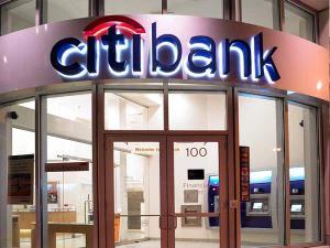 Пощенски знаци на Citi Bank