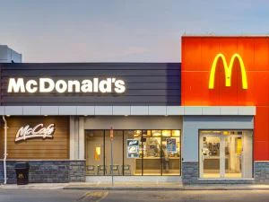 McCafe дребно Ресторант табела